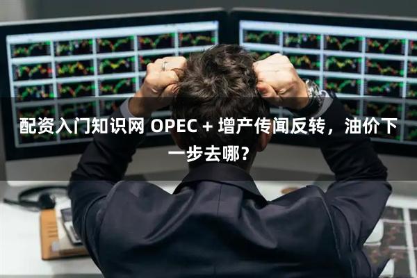 配资入门知识网 OPEC + 增产传闻反转，油价下一步去哪？